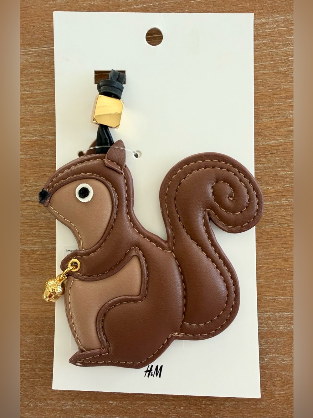 H&M Squirrel Bag Charm - Picture 3 of 4
